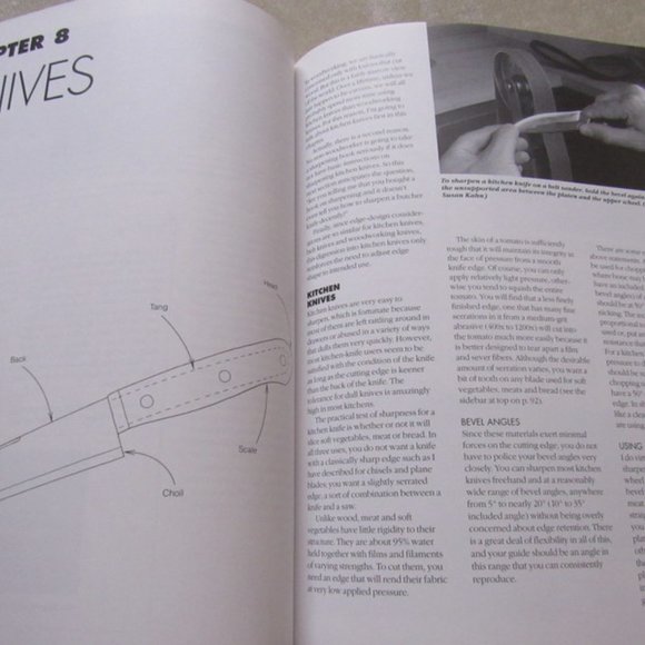 BOOK "COMPLETE GUIDE TO SHARPENING" by Leonard Lee. - Picture 6 of 6